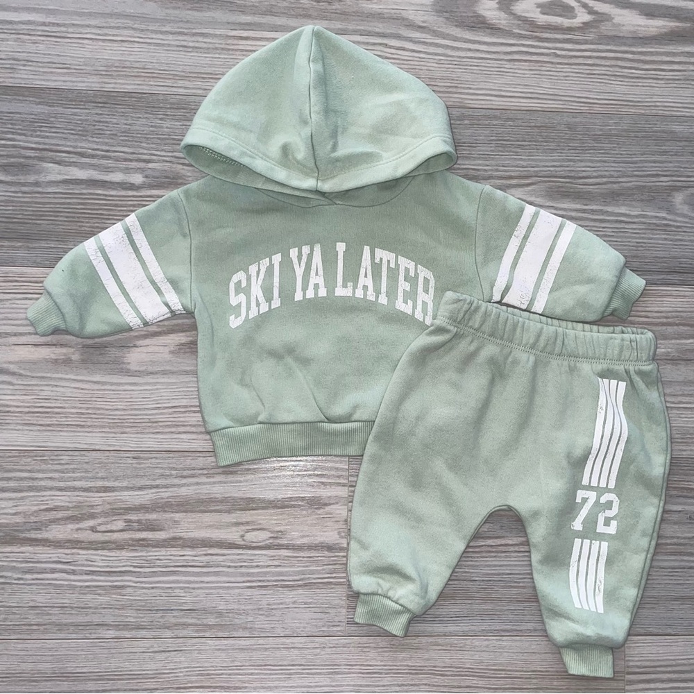 Grayson Mini Baby Boys 2-Piece Outfit 0-3 Months